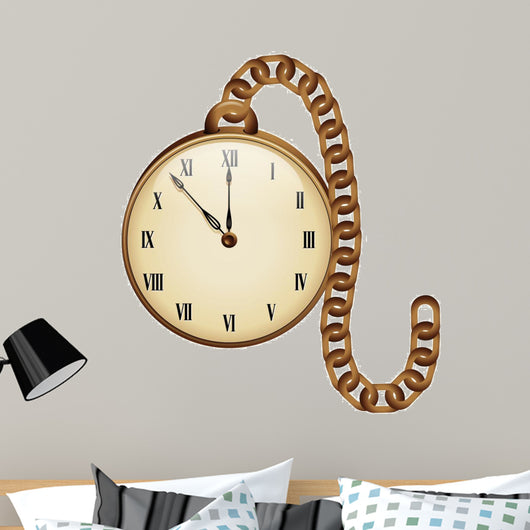 Vintage Pocket Clock-Orologio Antico Da Taschino 