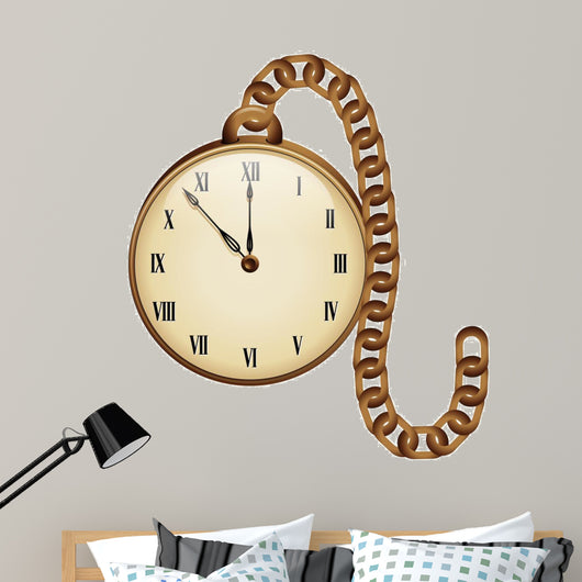 Vintage Pocket Clock-Orologio Antico Da Taschino 