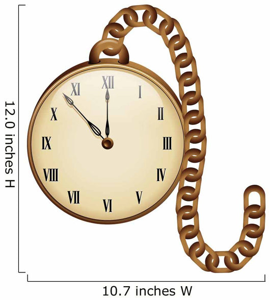 Vintage Pocket Clock-Orologio Antico Da Taschino 