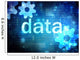 data blue technological background 