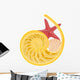 Shellfish and Starfish Wall Decal