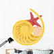 Shellfish and Starfish Wall Decal