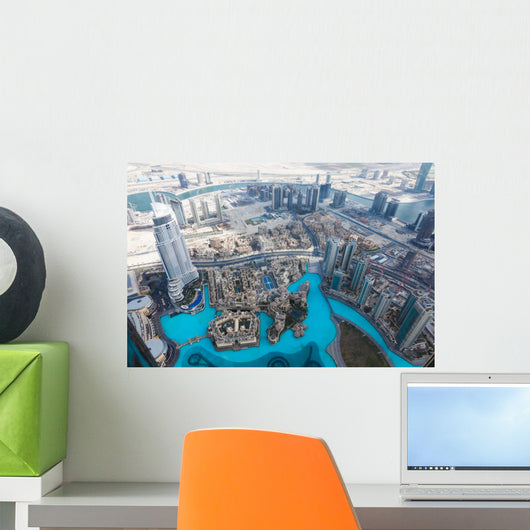 From Burj Khalifa Dubai Wall Decal