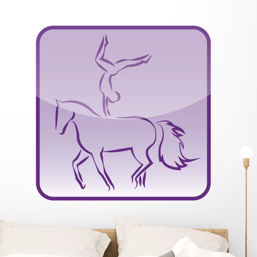Icone Vaulting - Vaulting Wall Decal