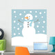 Snowman Wall Mural