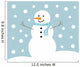 Snowman Wall Mural