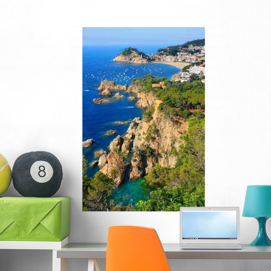 Tossa Mar Costa Brava Wall Decal