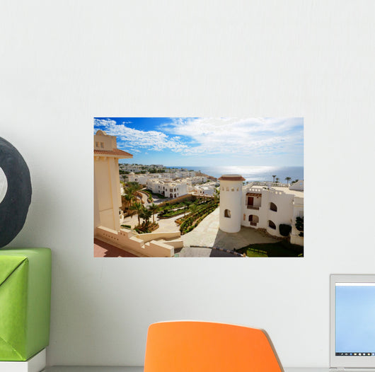 Building Luxury Hotel Sharm Wall Decal