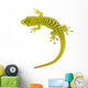 Madagascar day gecko on white background. Wall Decal