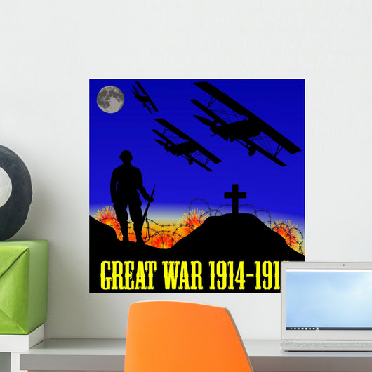 illustration of the First World War (the Great War) 