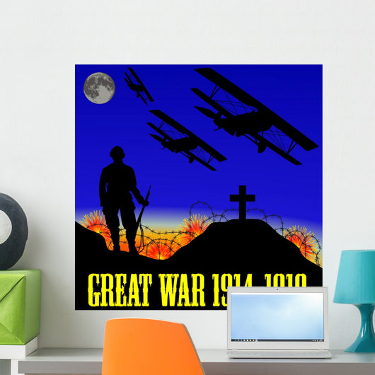 illustration of the First World War (the Great War) 