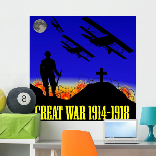 illustration of the First World War (the Great War) 