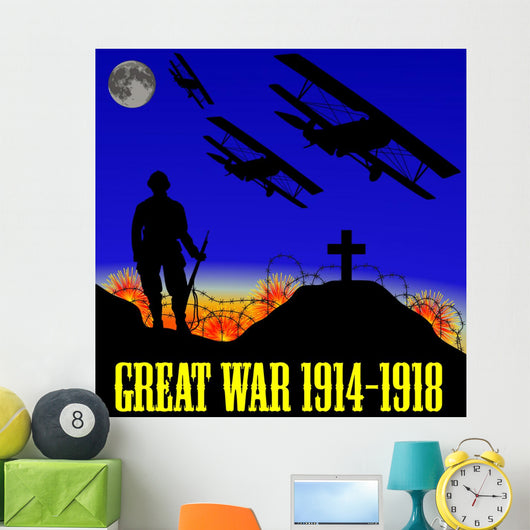 illustration of the First World War (the Great War) 