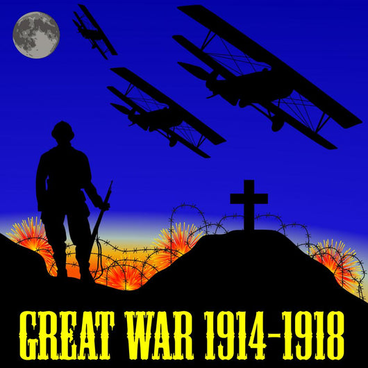 illustration of the First World War (the Great War) 