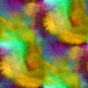 watercolor green purple yellow  texture painting colorful backgr Wall Mural