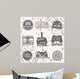 Retro Video Game Wall Decal