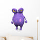 A spotted monster looking very angry. 