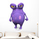 A spotted monster looking very angry. 