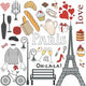 paris set Wall Mural