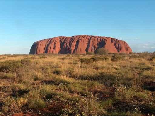 Ayers Rock around Sunset Wall Decal