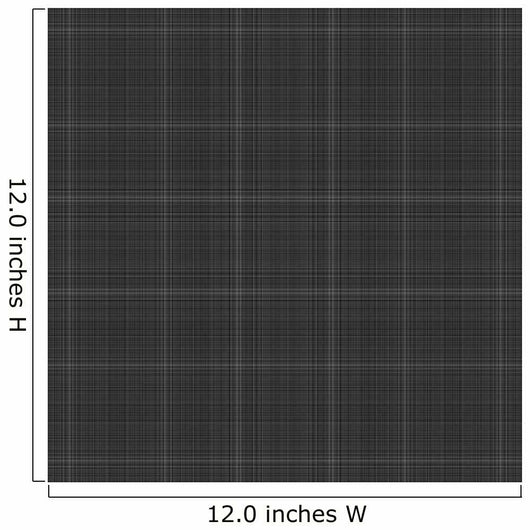 Black Plaid Wall Decal