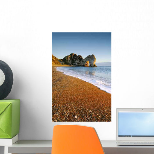 Warm Light Durdle Door Wall Decal