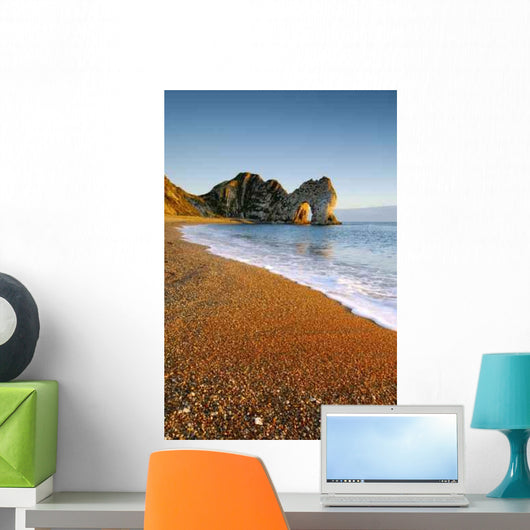 Warm Light Durdle Door Wall Decal