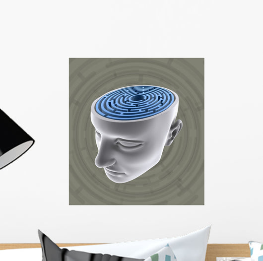 Confused Mind. The labyrinth inside the head. 