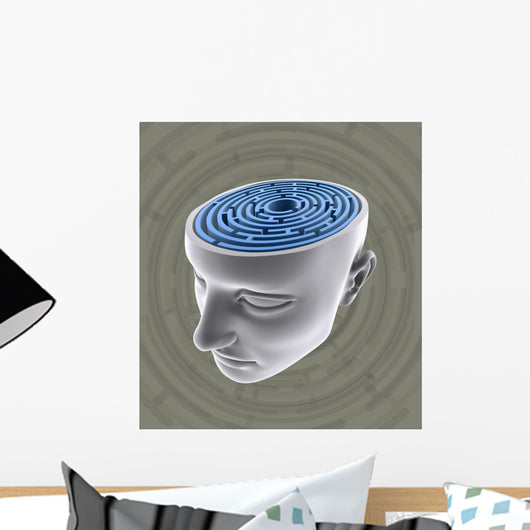 Confused Mind. The labyrinth inside the head. 