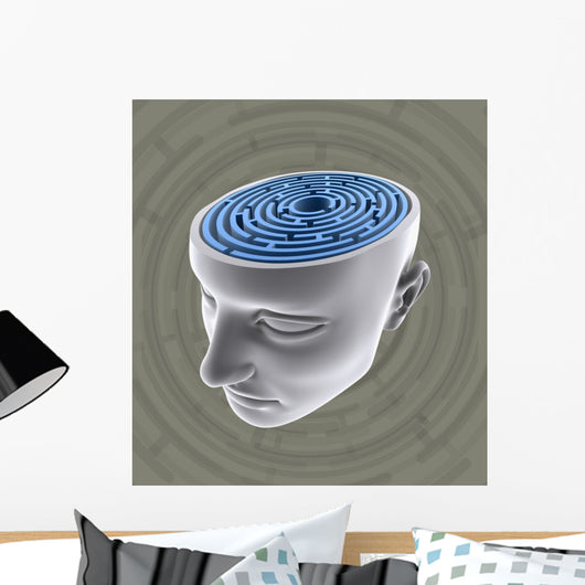 Confused Mind. The labyrinth inside the head. 
