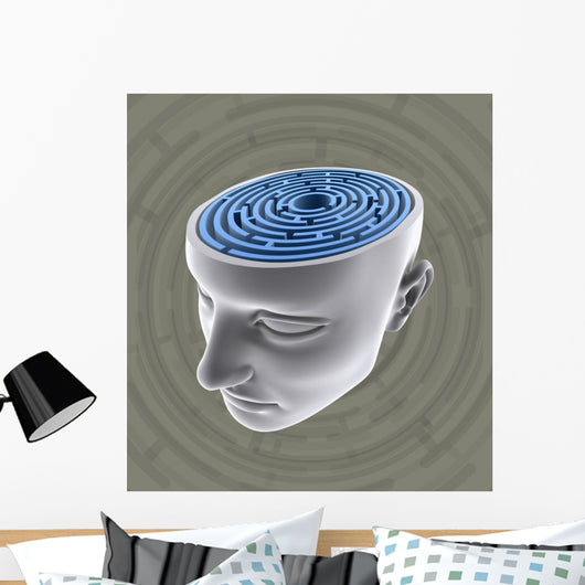 Confused Mind. The labyrinth inside the head. 