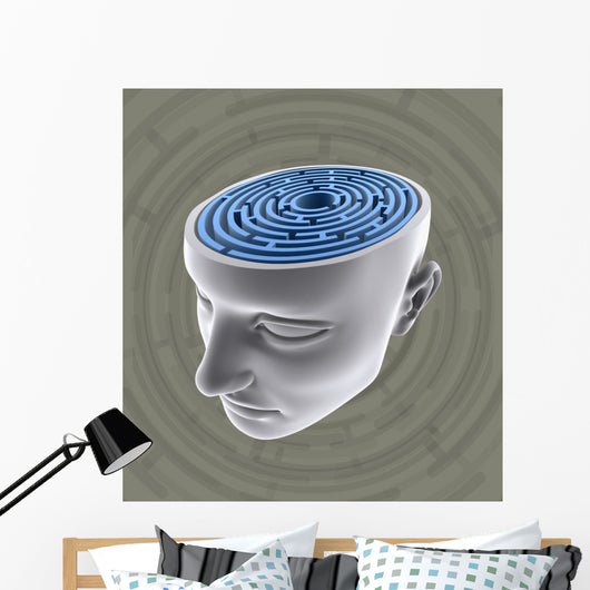 Confused Mind. The labyrinth inside the head. 