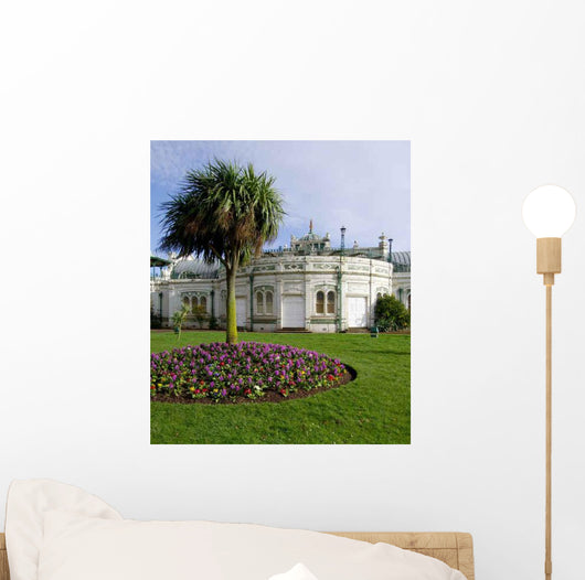 Palm Tree and Hyacinths Wall Decal