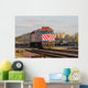 commuter train Wall Mural