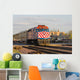 commuter train Wall Mural