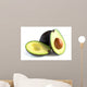 A Fresh Avocado Cut in Half 