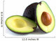 A Fresh Avocado Cut in Half 