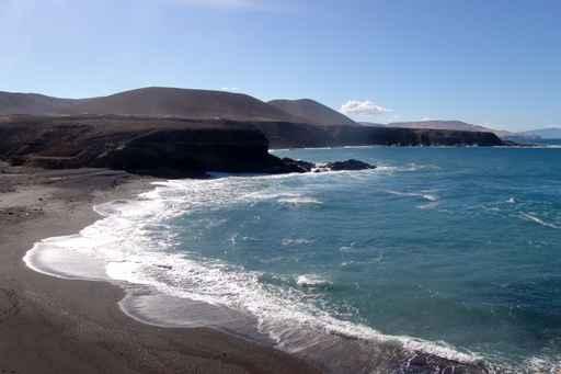 Black Beach Wall Decal
