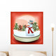 Snowman Winter Snowball Wall Decal