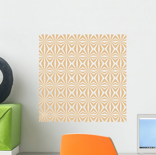 Seamless Geometric Pattern Wall Decal Design 2