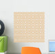 Seamless Geometric Pattern Wall Decal Design 2