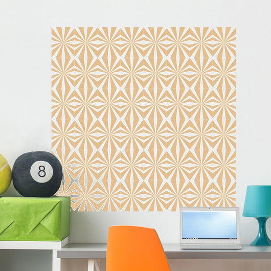 Seamless Geometric Pattern Wall Decal Design 2