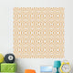 Seamless Geometric Pattern Wall Decal Design 2