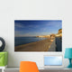 Beach and Town Cefalu Wall Decal