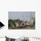 Grounded Shrimp Boats Wall Decal