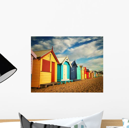 Bathing Boxes Wall Decal