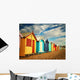 Bathing Boxes Wall Decal