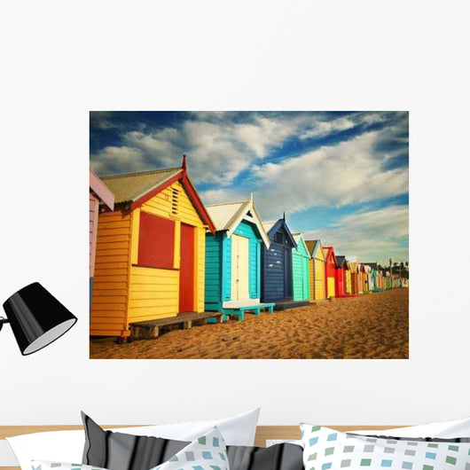 Bathing Boxes Wall Decal