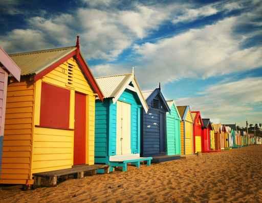 Bathing Boxes Wall Decal