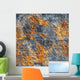 Seamless Rusted Metal Texture Wall Decal